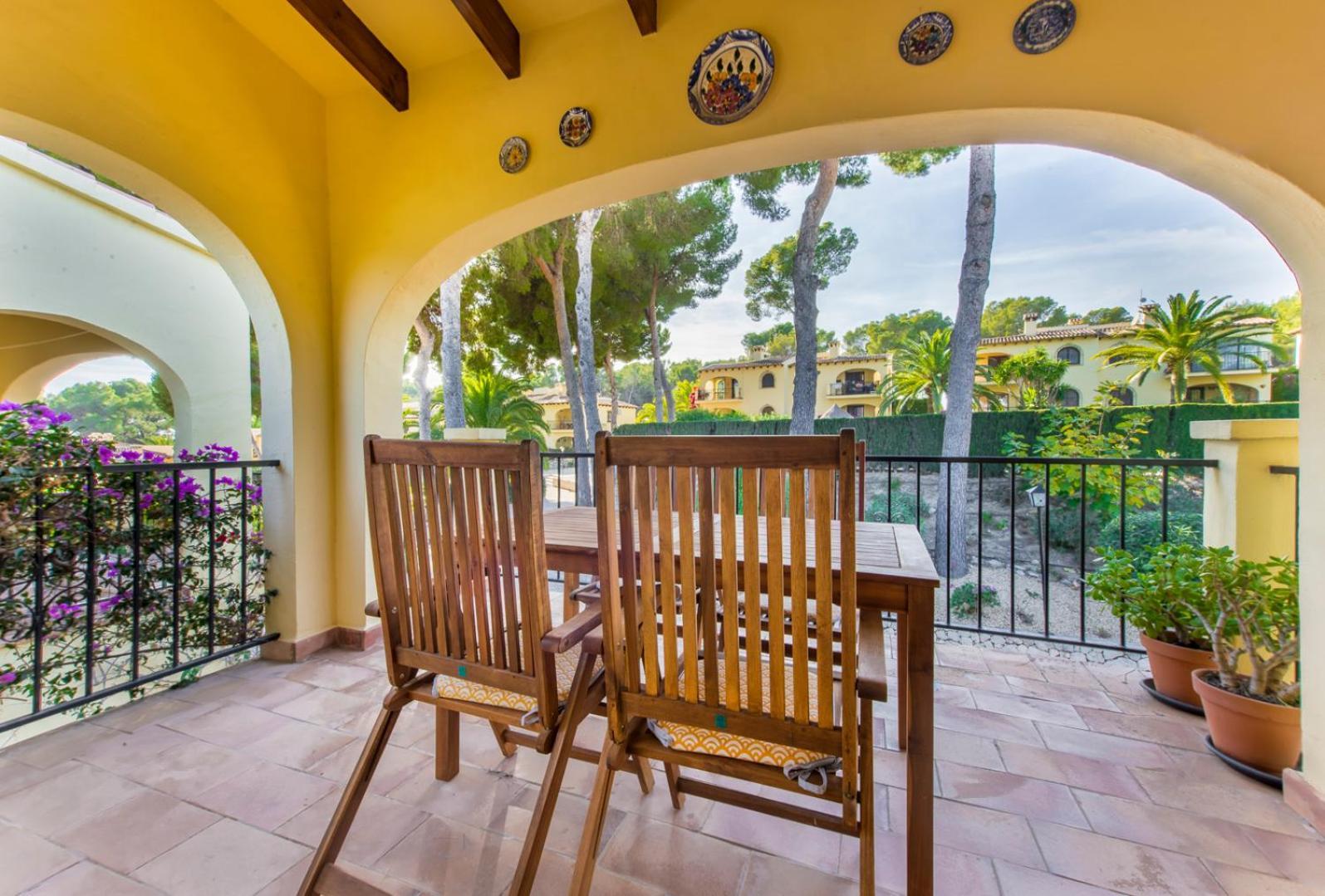 Apartamento En Moraira Con Piscina Exteriör bild