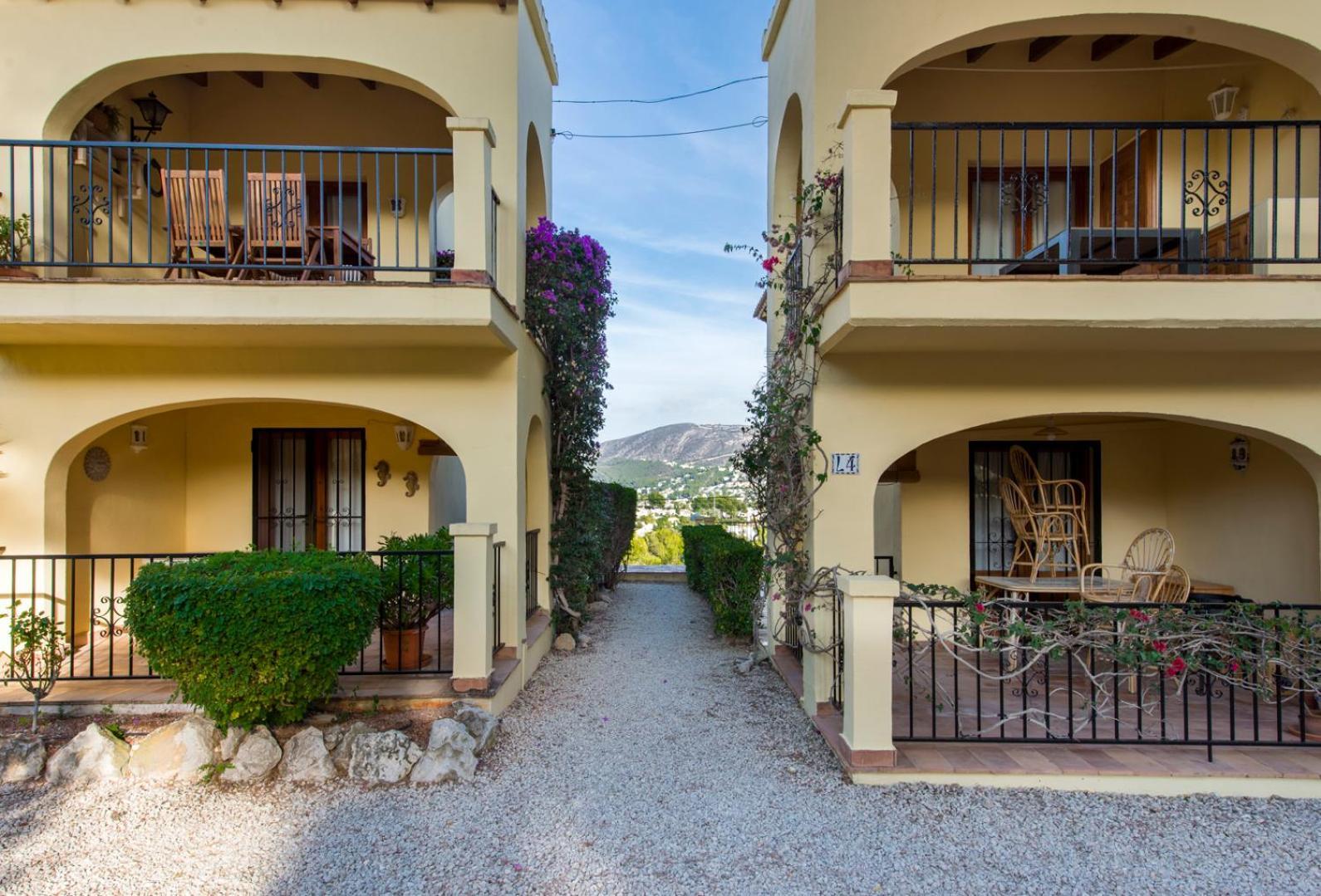 Apartamento En Moraira Con Piscina Exteriör bild