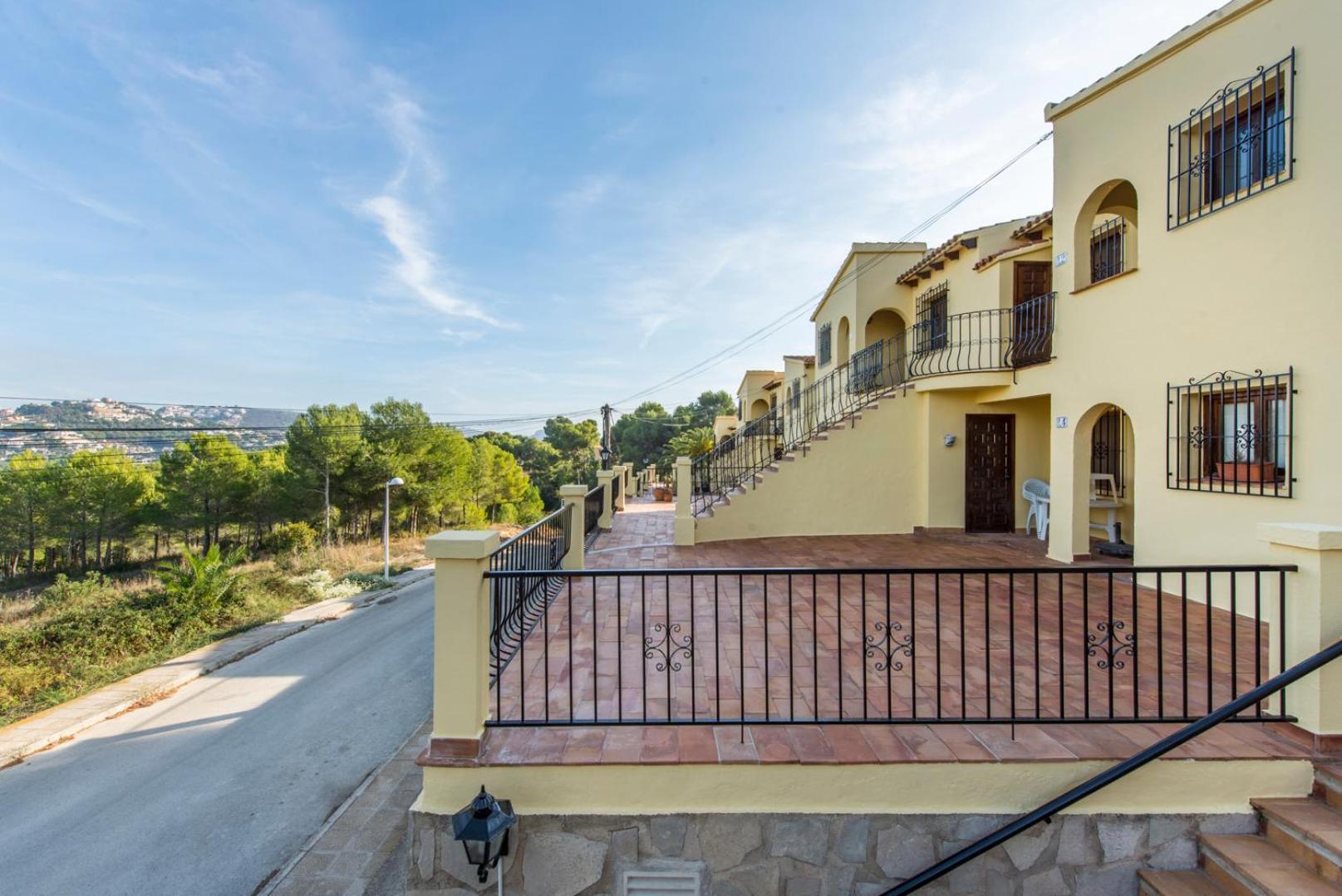 Apartamento En Moraira Con Piscina Exteriör bild