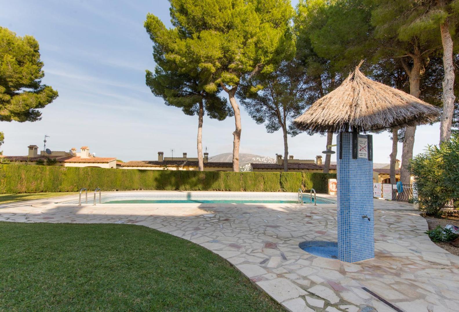 Apartamento En Moraira Con Piscina Exteriör bild