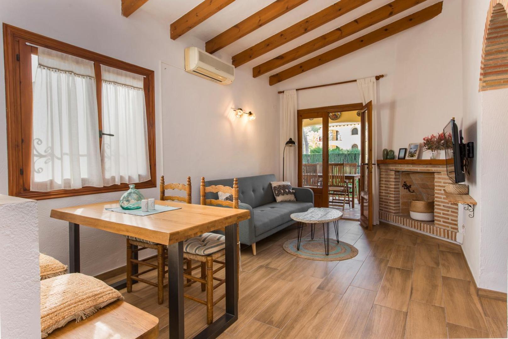 Apartamento En Moraira Con Piscina Exteriör bild